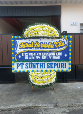 Papan Bunga Duka di Sei Kepayang
