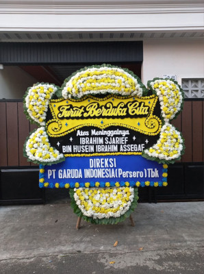 Papan Bunga Duka di Sei Kepayang