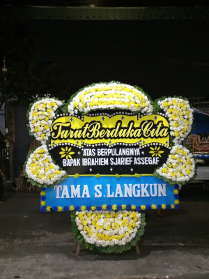 Papan Bunga Duka di Sei Kepayang